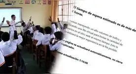 Padres se quejaron por los erros y la demora para poder matricular a sus hijos