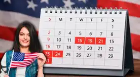 Nuevo feriado largo en febrero 2026 en Estados Unidos.