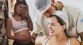 Ana Paula Consorte compartió video oculto de su último embarazo.