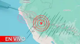 Conoce EN VIVO los temblores que ocurren en el Perú, según IGP.
