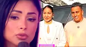 Pamela Franco se sincera frente a las cámaras de TV.