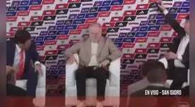 Mano Menezes fue presentado como nuevo entrenador de la selección peruana. Foto: captura/YouTube FPF