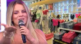 Alejandra Baigorria venderá su ropa a solo S/. 1 en todo el Perú.