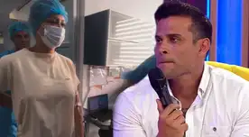 Christian Domínguez acompañó a Karla Tarazona a la clínica. Christian Domínguez acompañó a Karla Tarazona a la clínica.