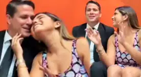 Paco Bazán sorprende al cantar con su novia.