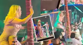 Gisela Valcárcel IMPACTA al ser LLEVADA en HOMBROS durante su estadía en Iquitos: así fue su presentación estilo 'EL GRAN SHOW'