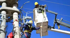 Estos distritos no contarán con servicio eléctrico hasta por 8 horas.