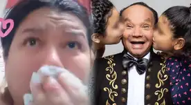 Hija de Melcochita y Monserrat INTERRUMPE su transmisión EN VIVO y la hace LLORAR al revelar lo que vivió su padre: "Siempre le dice..."