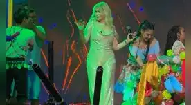 Gisela Valcárcel estvo presente en concierto de Explosión de Iquitos. Foto: URPI/Yazmín Araujo