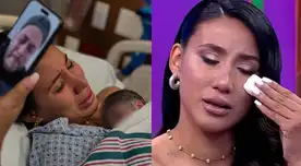 Samahara Lobatón reveló que su hijo se encuentra mal de salud.