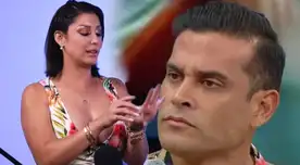 Karla Tarazona LE RECUERDA a Christian Domínguez SU PASADO en vivo.