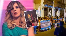 Johanna San Miguel se pronuncia tras protesta de mujeres trans.