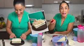 Nelly Rossinelly comparte receta para un desayuno ideal y anuncia que dará sanguchitos gratis para miembros de mesa.