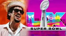 Bad Bunny está a cargo dle medio tiempo de la edición 2026 del Super Bowl