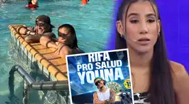 Madre de Youna REAPARECE luego de que él acuse a Samahara Lobatón de pedirle TODO EL DINERO de su rifa pro-salud: "Su negocio..."