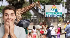 Entradas gratis al Parque de las Leyendas el 14 y 15 de febrero.