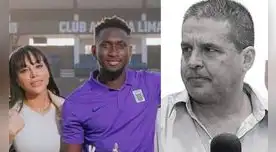 Melissa Mosquera, esposa de Eryc Castillo arremetió contra Gonzalo Núñez. Foto: composición EP