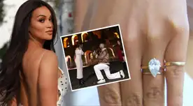 Angie Arizaga muestra POR PRIMERA VEZ los detalles de su LUJOSO ANILLO de compromiso.