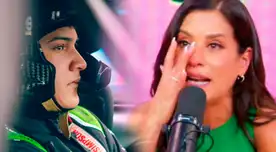 María Pía Copello se emocionó por decisión de su hijo. María Pía Copello se emocionó por decisión de su hijo.