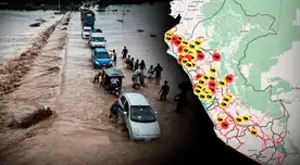 Conoce las zonas que se verán afectadas con las fuertes lluvias.