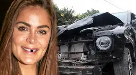 Laura Spoya quedó CHIMUELA tras chocar su camioneta: “Perdió una carilla”, según Pati Lorena