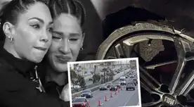 Tepha, hermana de Melissa Loza, sufre ACCIDENTE en la Panamericana cuando le intentó pasar a un camión y su llanta queda DESTROZADA Tepha, hermana de Melissa Loza, sufre ACCIDENTE en la Panamericana cuando le intentó pasar a un camión y su llanta queda DESTROZADA