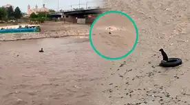 Río Rímac ARRASTRA a hombre que intentó salvar a perrito: vecinos no pudieron ayudarlo