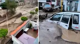 Las intensas lluvias dejan a Arequipa bajo el agua. Senamhi advierte que temporal continuará