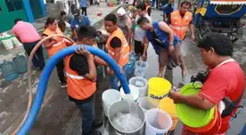 Este distrito de Lima se quedará sin agua el 23 de febrero, según Sedapal.