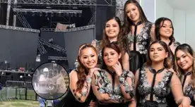 Colapso del escenario de concierto de Corazón Serrano deja un herido. Colapso del escenario de concierto de Corazón Serrano deja un herido.