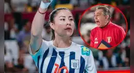 Ysabella Sánchez fue una de las figuras de Alianza Lima en el Sudamericano de Clubes de Vóley. Foto: composición EP