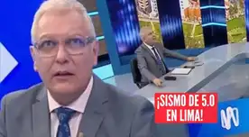 Gunter Rave pasa tremendo susto por sismo en Lima.