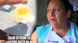 ¡LIMA ES UN HORNO! Peruana saca su sartén a la calle y logra FREÍR UN HUEVO solo con el SOL ¡LIMA ES UN HORNO! Peruana saca su sartén a la calle y logra FREÍR UN HUEVO solo con el SOL