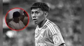 Maxloren Castro no jugará el partido por la fase 3 de la Copa Libertadores 2026. Foto: composición EP