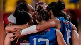 Círcolo Sportivo Italiano venció a la Universidad San Martín de Porres. Foto: Dosis de Vóley