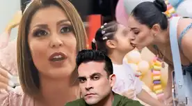 Pamela Franco SE PRONUNCIA sobre su hija tras acusaciones contra Karla Tarazona de SEPARARLA de su hermanito en fiesta: "Si tú estás bien..."