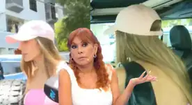 La reacción de Magaly Medina cuando Ana Paula Consorte escapó de cámaras tras su ruptura con Paolo Guerrero.