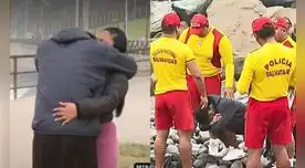 El joven de 18 años ingresó a la playa, pero se vio arrastrado por las olas al no saber nadar. Foto: composición EP/Latina Noticias El joven de 18 años ingresó a la playa, pero se vio arrastrado por las olas al no saber nadar. Foto: composición EP/Latina Noticias