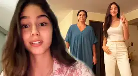 Gaela Barraza saca cara por su mamá.