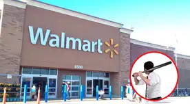 Hombre de 29 años persiguió a otro con un bate de béisbol dentro de un Walmart.