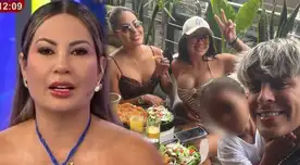 Pamela López y Paul Michael fueron vistos juntos tras su supuesta separación.