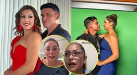 Melanie lanza mensaje a Christian frente a Pamela y habla de un “castillito de naipes”.