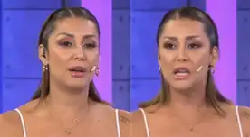 Karla Tarazona protagoniza momento viral tras escuchar en vivo los mensajes de Pamela Franco.