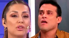 Karla Tarazona habla de su situación con Christian Domínguez.