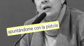 Patricia Del Río contó que fue asaltada a mano armada en Miraflores. Patricia Del Río contó que fue asaltada a mano armada en Miraflores.