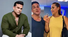 Christian Domínguez confiesa si su castillo de naipes con Karla Tarazona se caería.