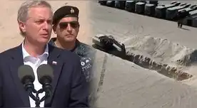 José Antonio Kast llegó a la frontera de Chile con Perú para iniciar el muro que prometió en campaña