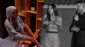 Samahara Lobatón REAPARECE tras IRSE de 'La Granja VIP' y se LAVA LOS PIES en lavadero de la cocina