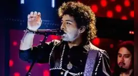 Fernando Sosa imitió a Gustavo Cerati y estuvo cerca de ganar en la final de 'Yo Soy'. Foto: Latina