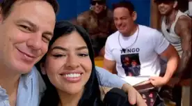 ¡Marcó territorio! Mark Vito se luce con polo de 'Tengo novia' y revela que hasta sus calzoncillos llevan la foto de Leslie Echevarría